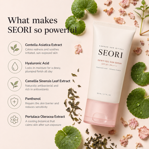 SEORI™ Korean Sun Serum SPF 50+