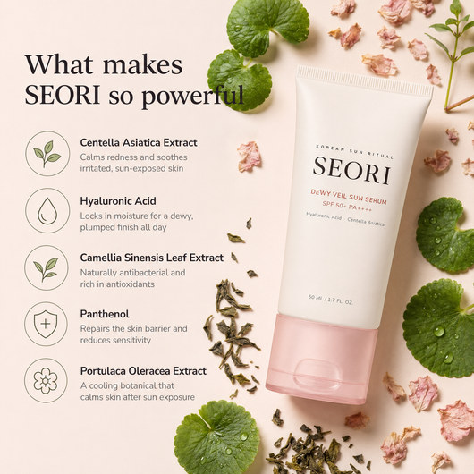 SEORI™ Korean Sun Serum SPF 50+